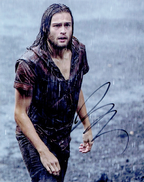 Douglas Booth Signed Photo