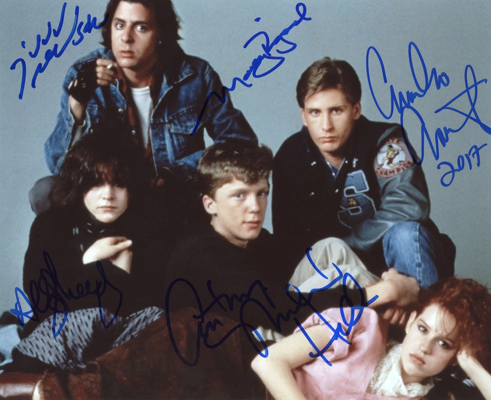 The Breakfast Club Signed Photo