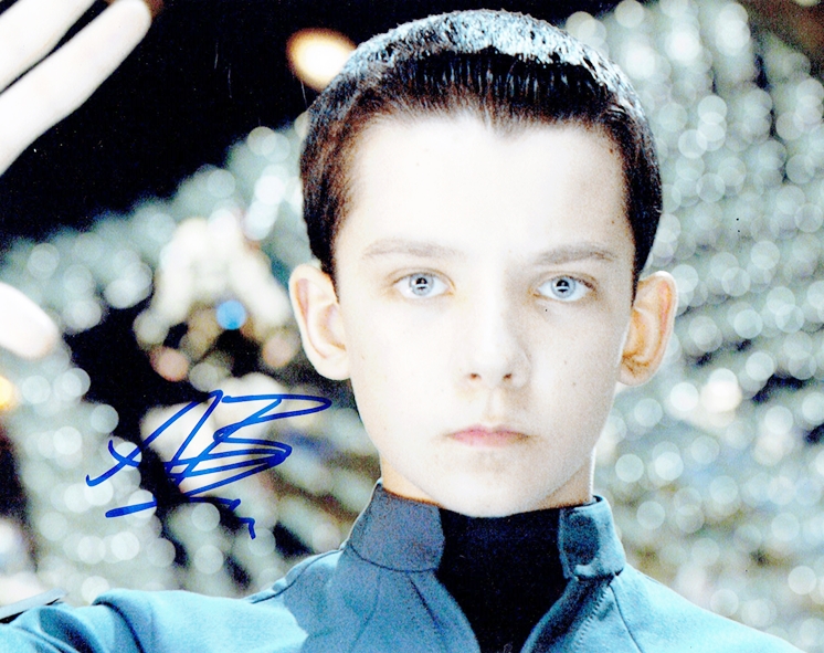 Asa Butterfield Signed Photo