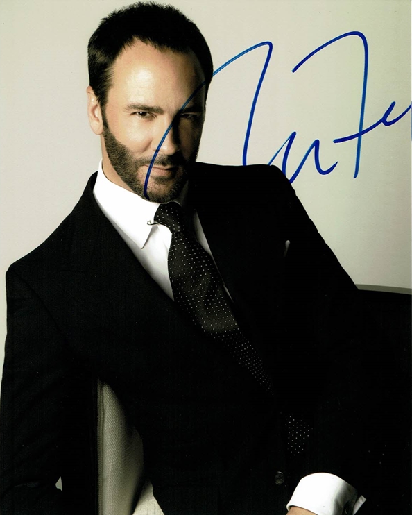 Tom Ford Signed Photo