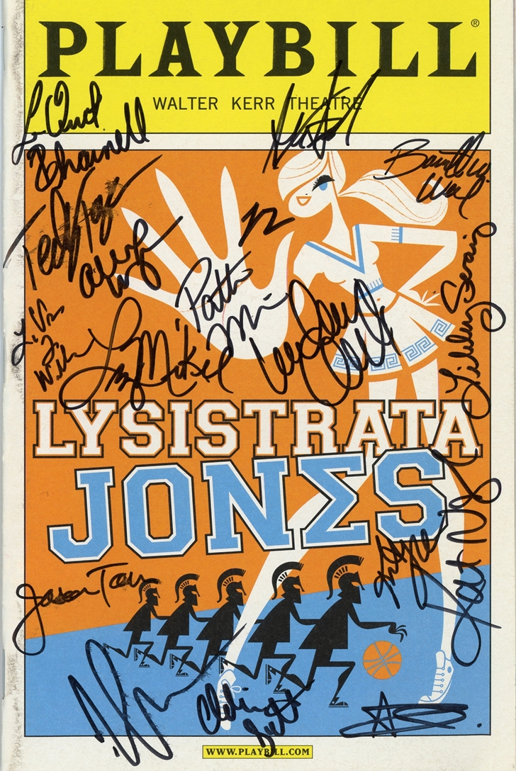 Lysistrata Jones Signed Playbill