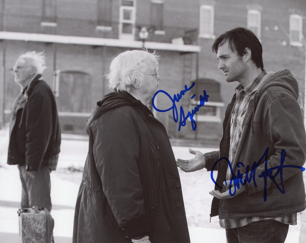 June Squibb & Will Forte Signed Photo