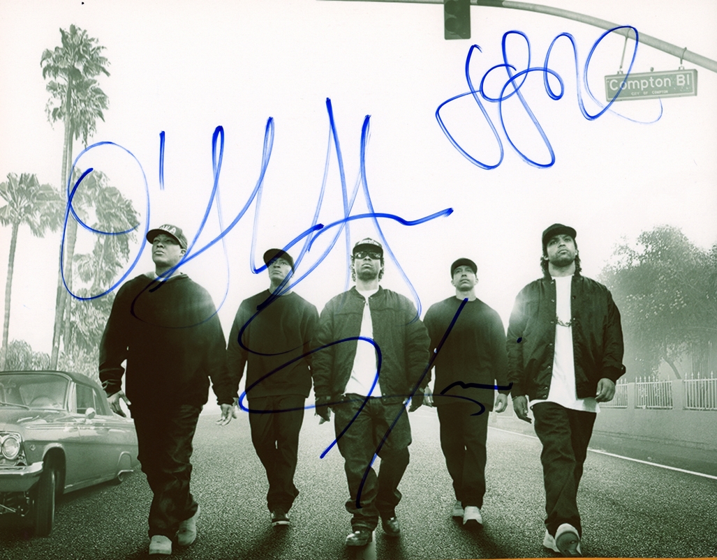 Straight Outta Compton Signed Photo