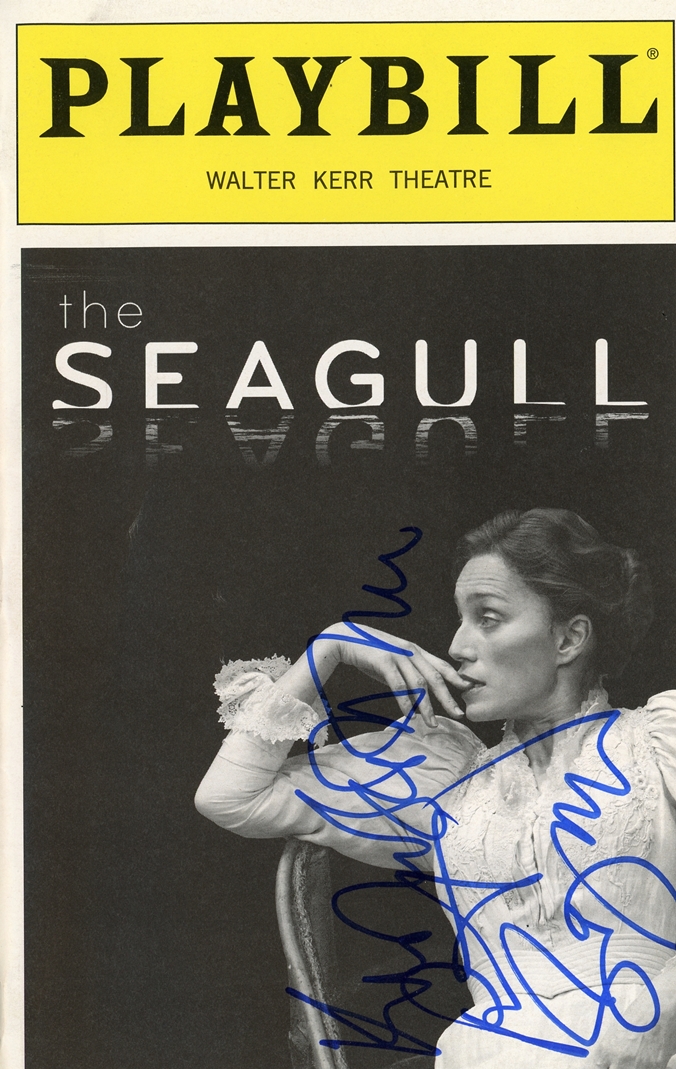 The Seagull Signed Playbill