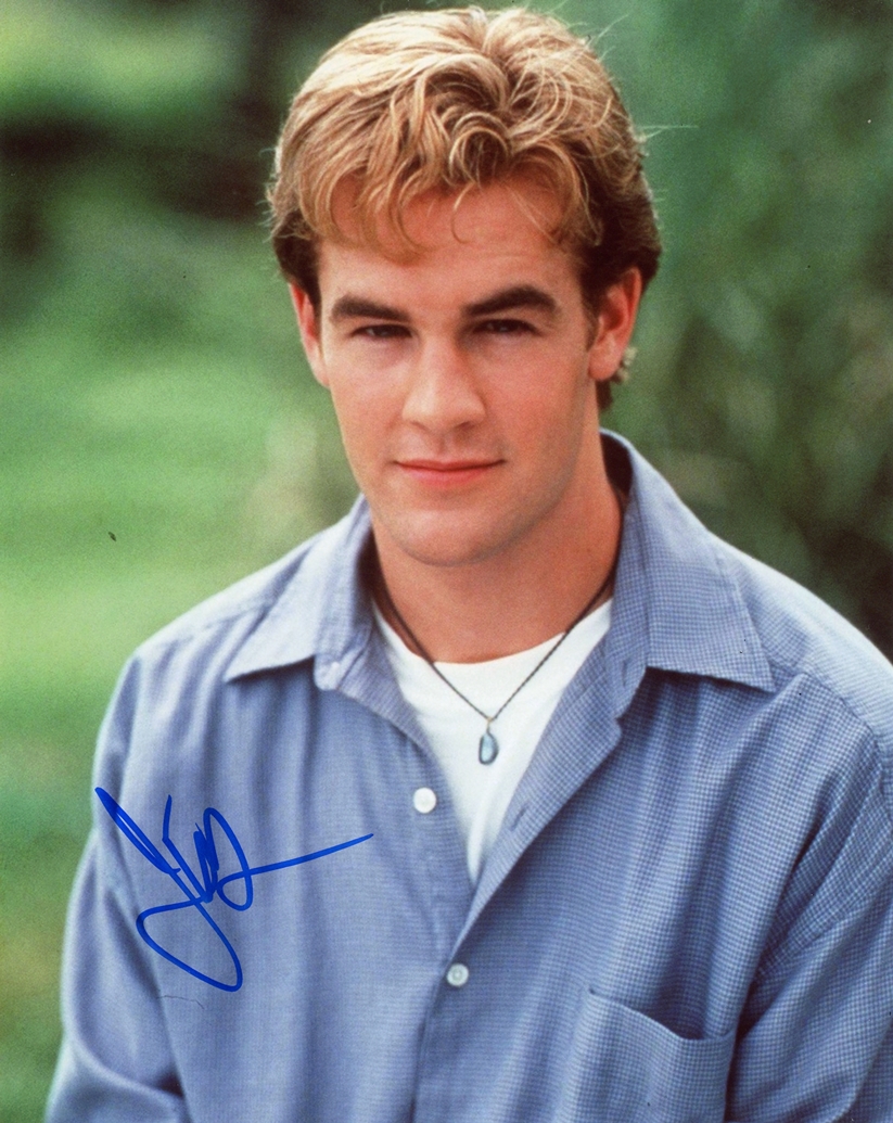  ... any kind; this photo has been hand-signed by JAMES VAN DER BEEK