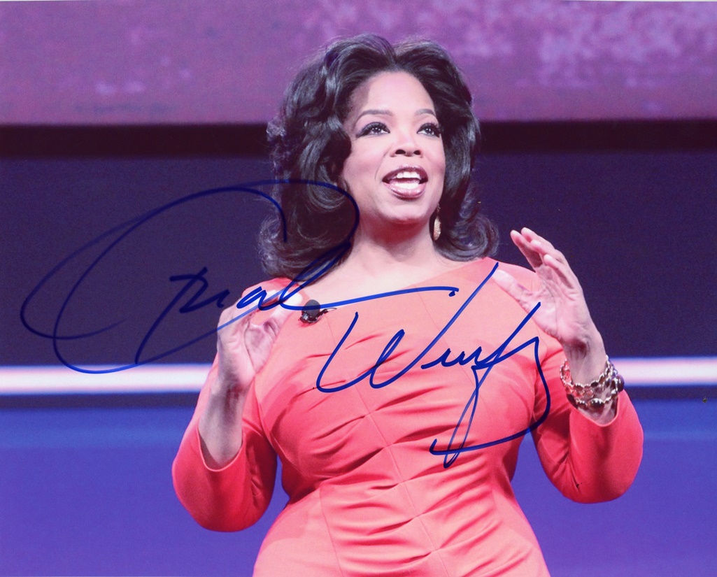 Oprah Winfrey Signed Photo